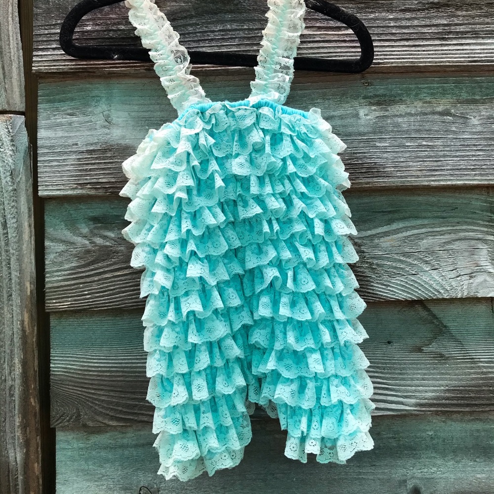 Ruffled romper